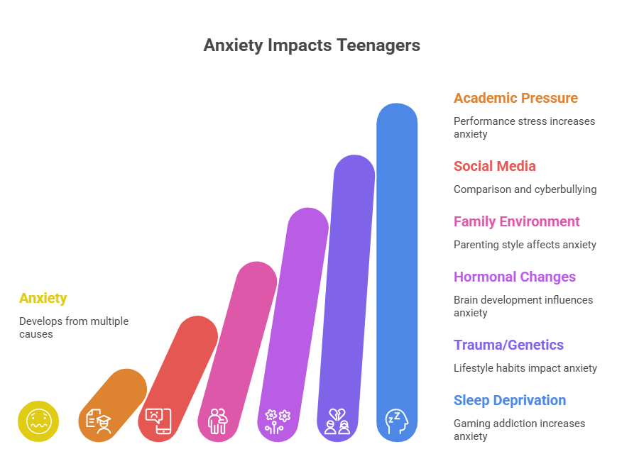 Causes of Anxiety in Teenagers