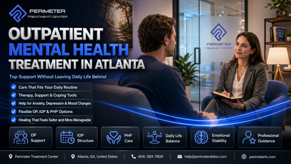 Outpatient mental health treatment in Atlanta