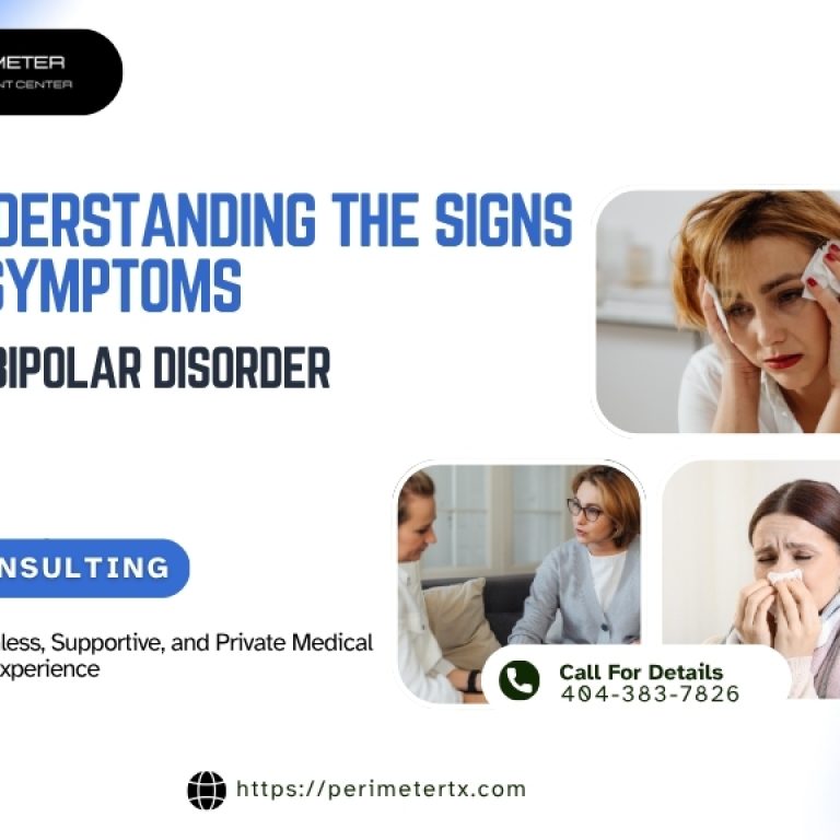 Signs & symptoms of bipolar disorder